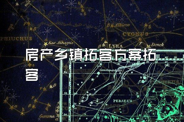 房产乡镇拓客方案拓客