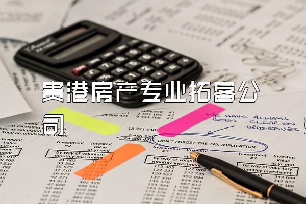 贵港房产专业拓客公司