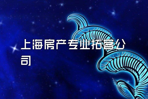 上海房产专业拓客公司