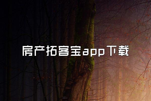 房产拓客宝app下载